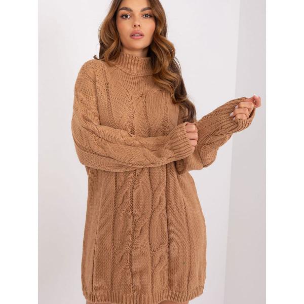 Šaty Rue Paris model 190147 Brown Universal