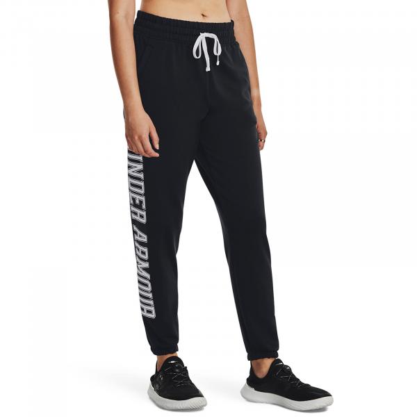Kalhoty Under Armour Rival Terry Graphic Jogr Black L