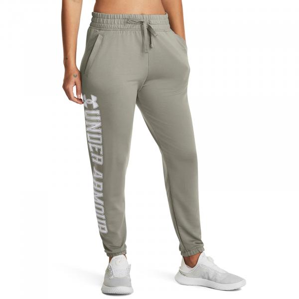 Kalhoty Under Armour Rival Terry Graphic Jogr Grove Green M