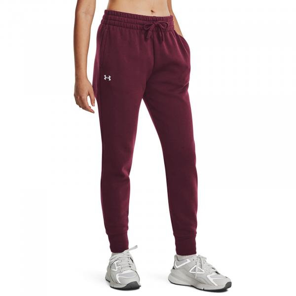 Kalhoty Under Armour Rival Fleece Jogger Dark Maroon S