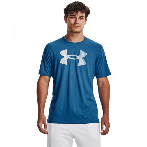 Tričko Under Armour Big Logo Fill Ss Cosmic Blue M