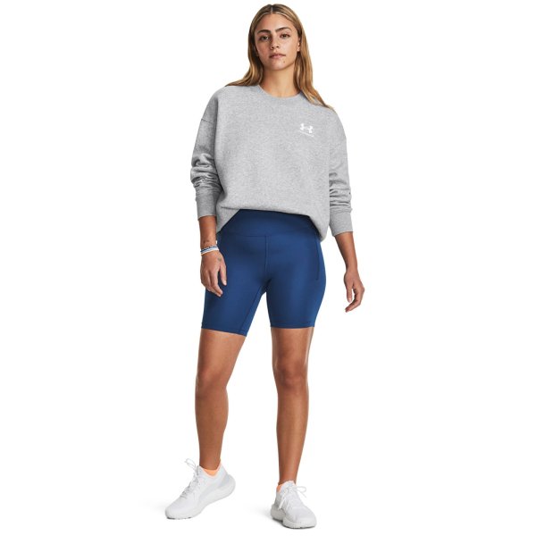 Mikina Under Armour Essential Flc Os Crew Mod Gray Light Heather XL