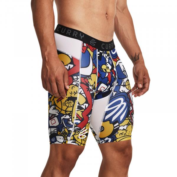 Šortky Under Armour Curry Hg Prtd Shorts White M