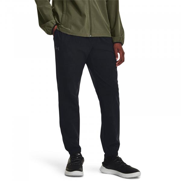 Kalhoty Under Armour Stretch Woven Prtd Jgrs Black M