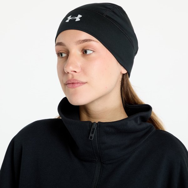 Čepice Under Armour Men's Storm Launch Beanie Black Universal