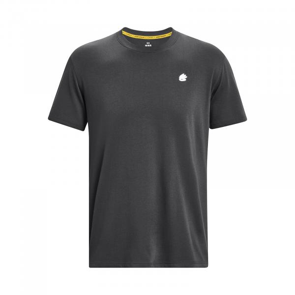 Tričko Under Armour Curry Vine Heavyweight Ss Jet Gray L
