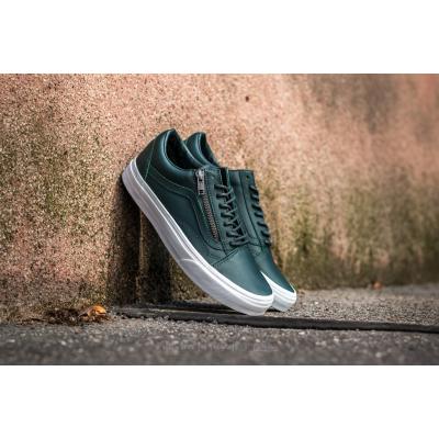 Vans Old Skool Zip Antique Silver Green Gables