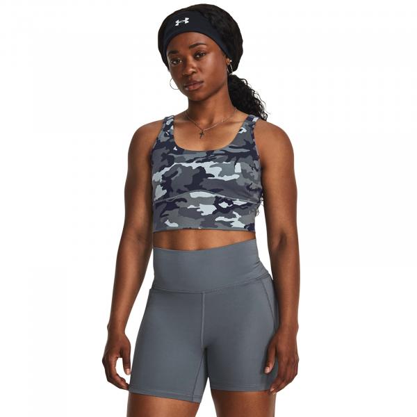 Tílko Under Armour Meridian Fitted Croptankprnt Harbor Blue XS