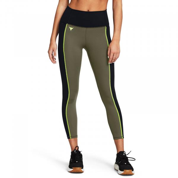 Legíny Under Armour Project Rck Lg Clrblck Ankl Lg Marine Od Green M