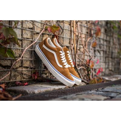 Vans by Vault OG Old Skool LX Suede/ Canvas Bronze Bronze