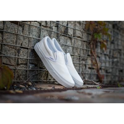 Vans Classic Slip-On (Metallic Gore) White/ Silver