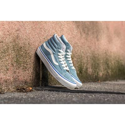 Vans OG Sk8-Hi LX (Suede/ Canvas) Lead Blue