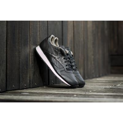 Reebok Classic Leather Lux Horween Black/ Coal/ Chalk