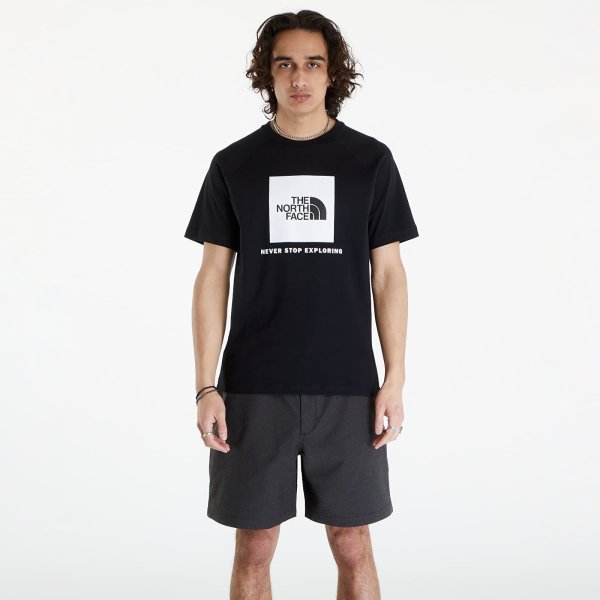 Tričko The North Face S/S Raglan Redbox Tee TNF Black L