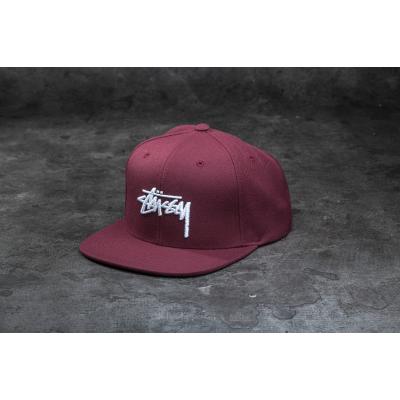 Stüssy Stock Fa16 Cap Burgundy