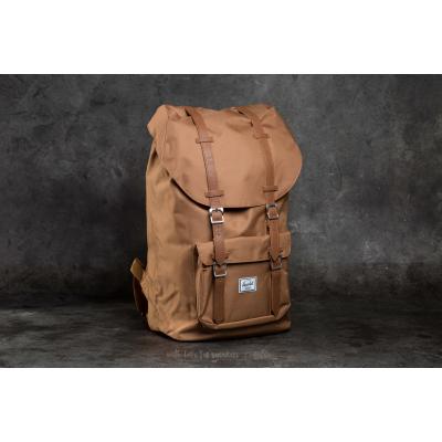 Herschel Supply Co. Little America Backpack Caramel/ Tan Synthetic Leather