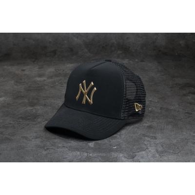 New Era 9Forty Nubuck Weld Trucker Black/Gold