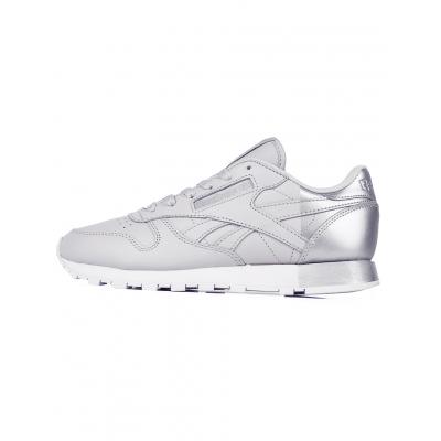 Sneakers - tenisky Reebok Classic Leather Matte Shine GREY/WHITE/SIL