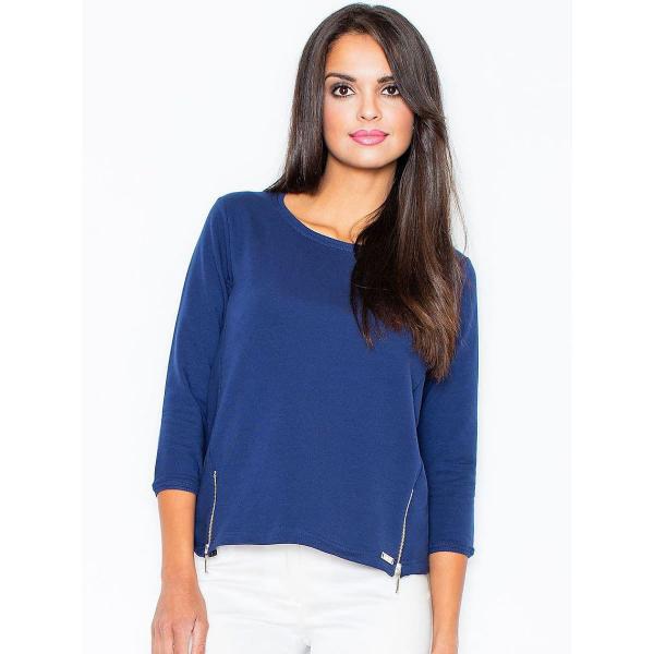 Mikina Figl model 43858 Blue S