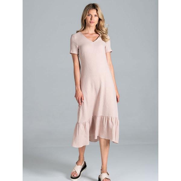 Šaty Figl model 157507 Beige M