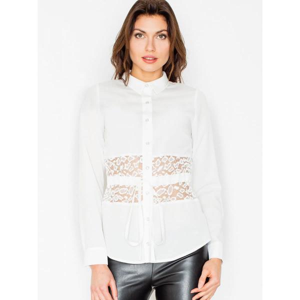 Košile Figl model 60185 Beige L