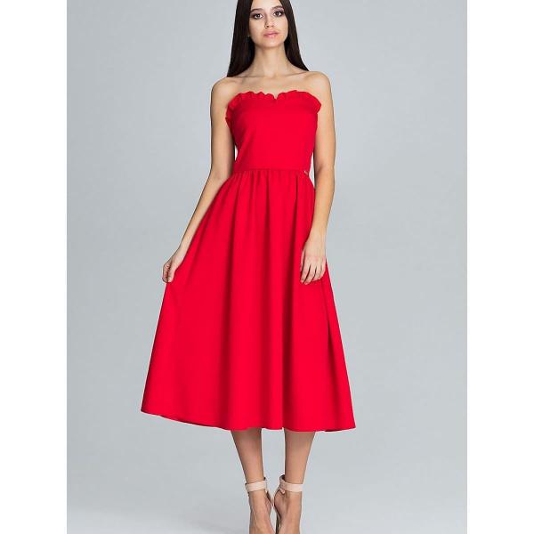 Šaty Figl model 116340 Red L