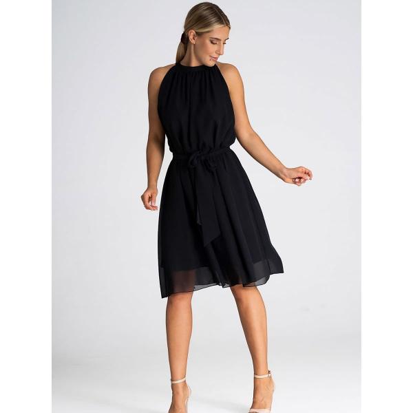 Šaty Figl model 190907 Black S/M