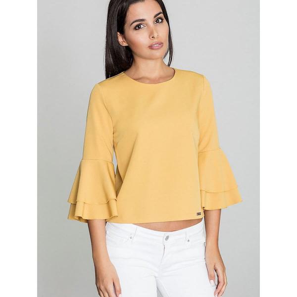 Košile Figl model 111058 Yellow S