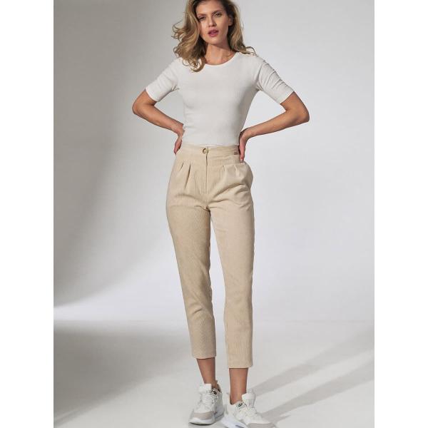 Kalhoty Figl model 151823 Beige M
