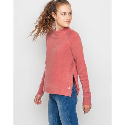 Svetr Lee HIGH NECK FADED PINK