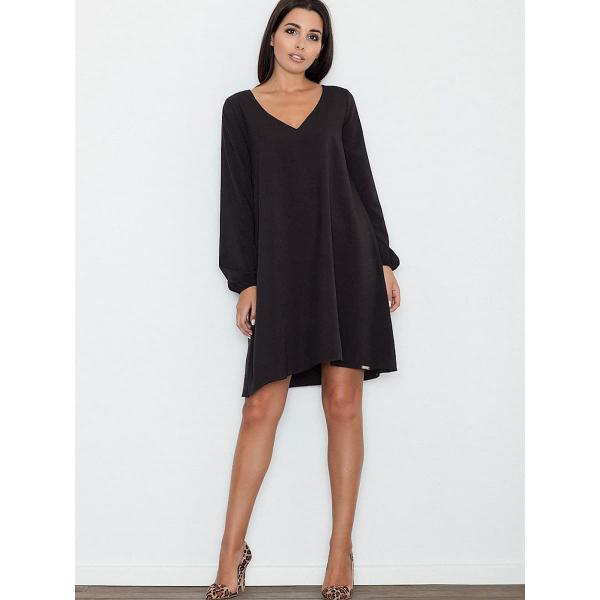 Šaty Figl model 111070 Black S/M