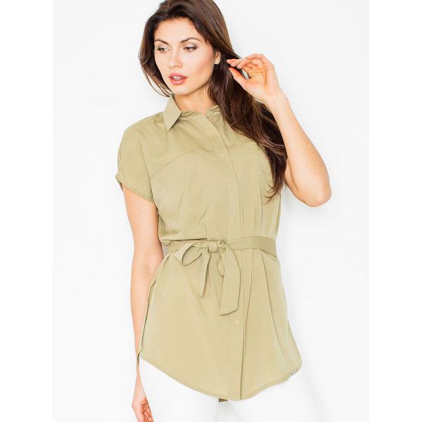 Košile Figl model 57414 Green XL