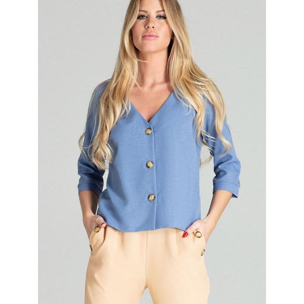 Košile Figl model 141752 Blue M