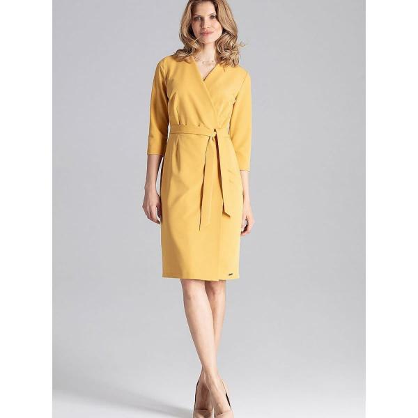 Šaty Figl model 129792 Yellow S