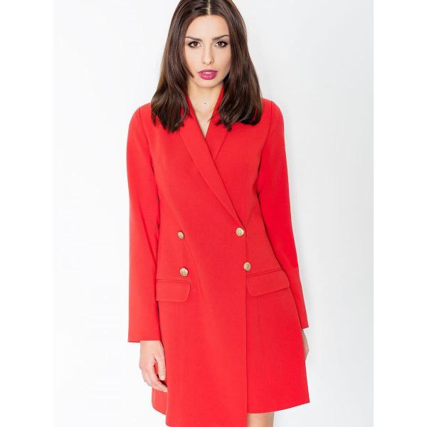 Šaty Figl model 51575 Red L