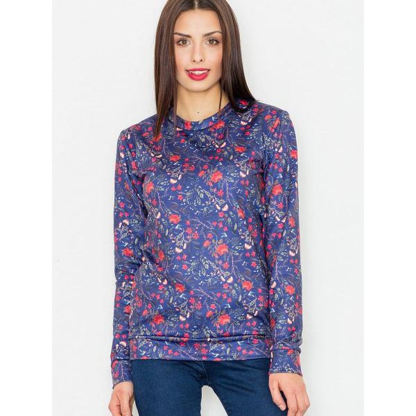 Mikina Figl model 77041 Blue M