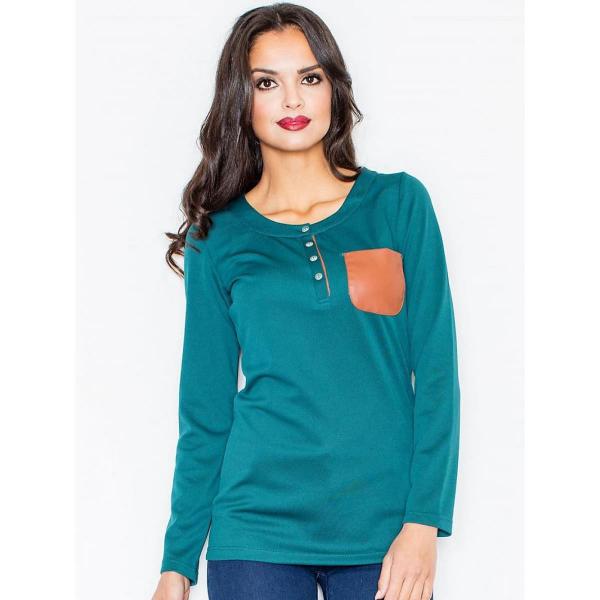 Tričko Figl model 111737 Green S