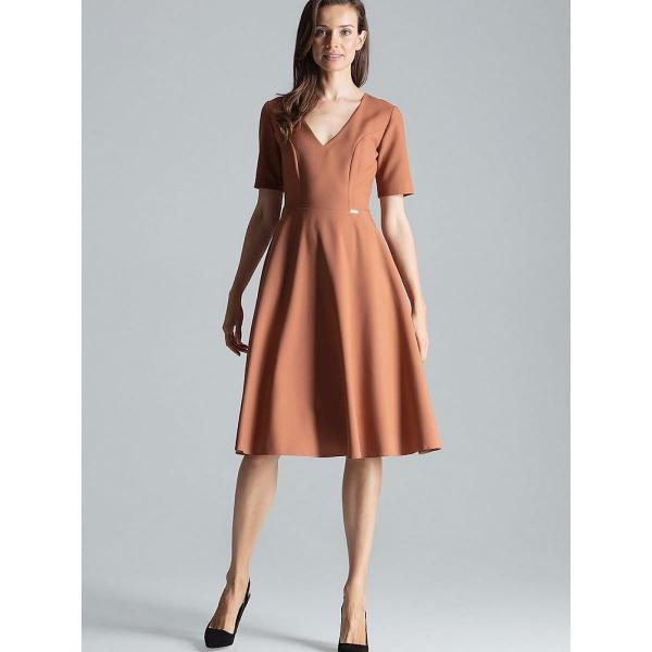 Šaty Figl model 135799 Brown M