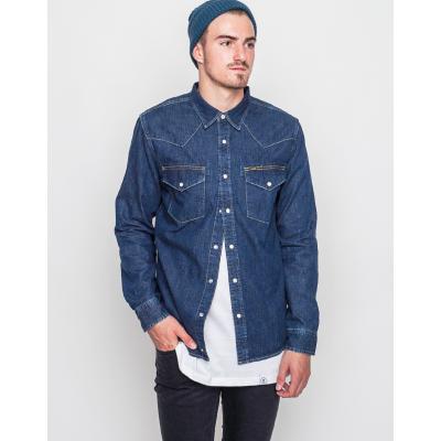 Košile Lee WESTERN SHIRT DARK STONE