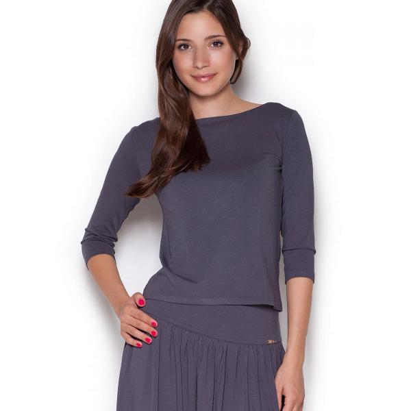 Košile Figl model 44187 Grey L