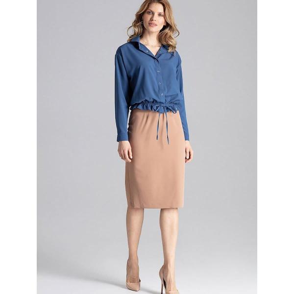 Košile Figl model 130146 Granet L/XL