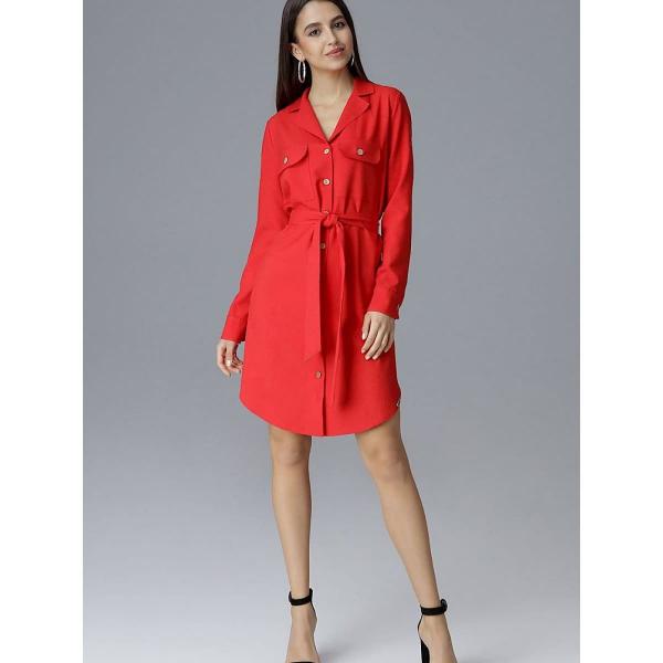Šaty Figl model 126029 Red S