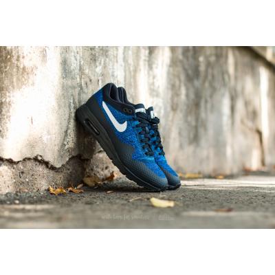 Nike W Air Max 1 Ultra Flyknit Dark Obsidian/ White-Racer Blue-Photo Blue