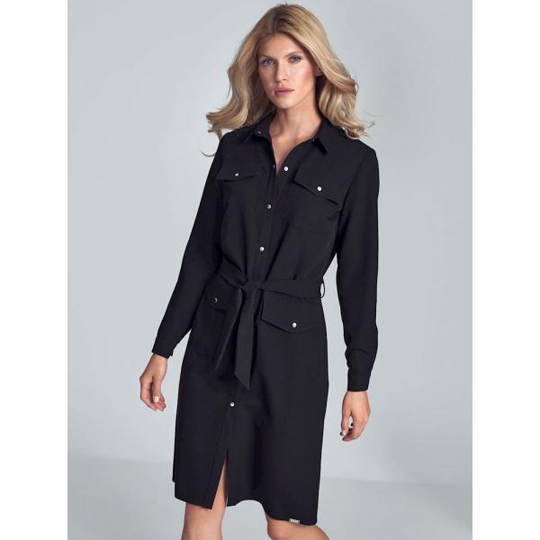 Šaty Figl model 147927 Black L