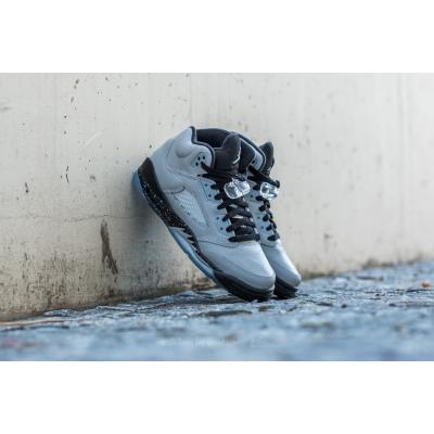 Air Jordan 5 Retro (GG) Wolf Grey/ Black-Black
