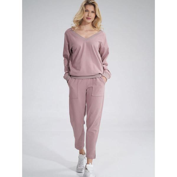 Tepláky Figl model 155926 Pink L