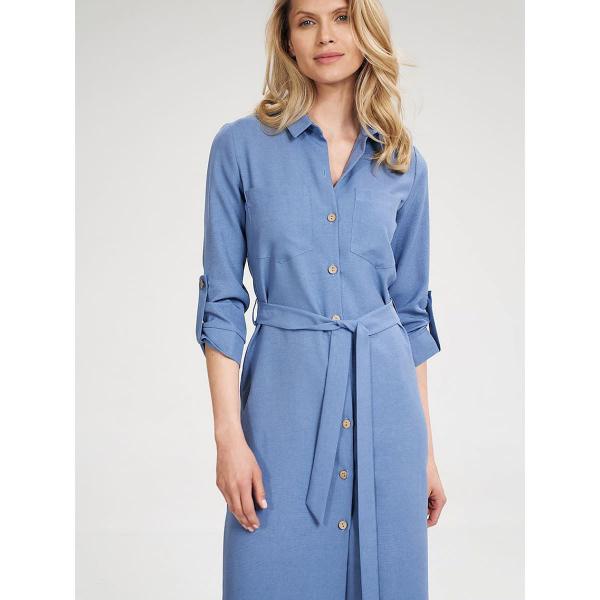 Šaty Figl model 141742 Blue M