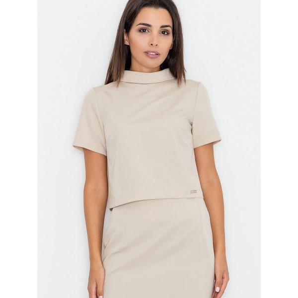 Košile Figl model 77046 Beige XL