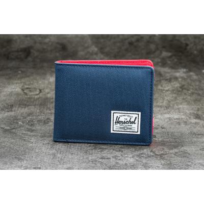 Herschel Supply Co. Roy + Coin Wallet Navy/ Red