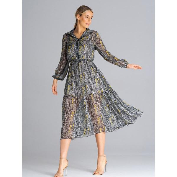 Šaty Figl model 180852 Multicolor L/XL